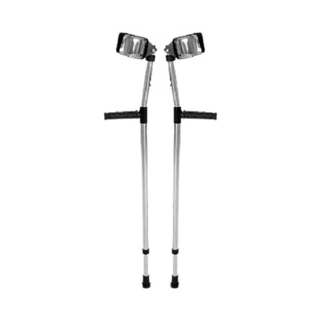 Muleta Canadense Braçadeira Articulada Inox CAM - Indaiá