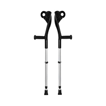 Muleta Canadense Infantil Apoio Fixo Preto CIFP - Indaiá