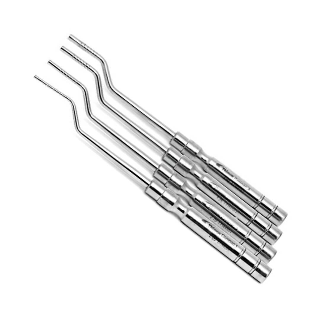 Osteótomo Compactador Baioneta Kit 4 Peças - Thimon