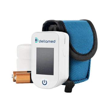 Oxímetro Digital Led Dedo Portátil Alta Precisão - Dellamed