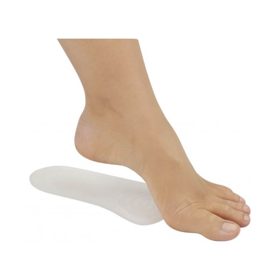 Palmilha 3/4 para Compensação Siligel Esquerdo 1cm - Ortho