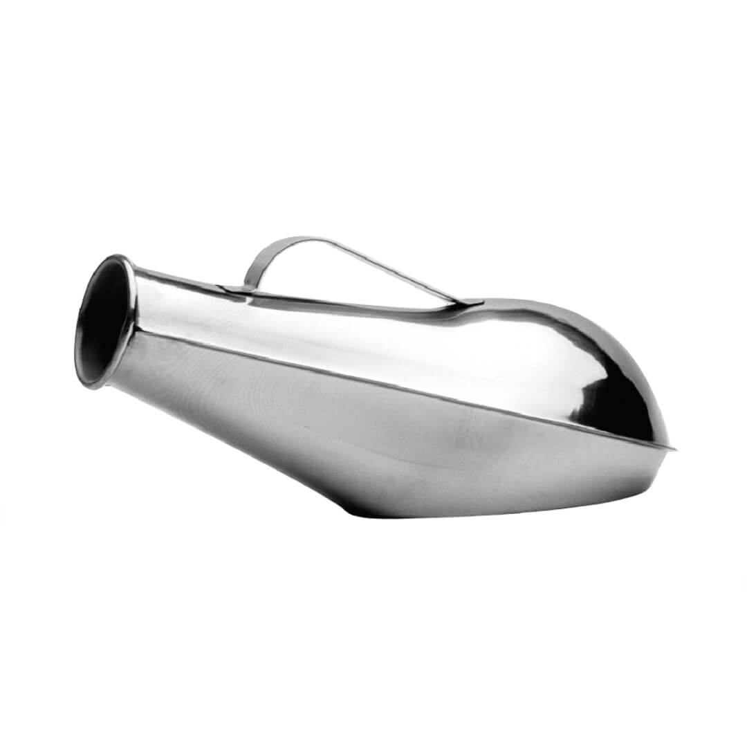 Papagaio (Urinol) em Aço Inox Polido 1L - Fava