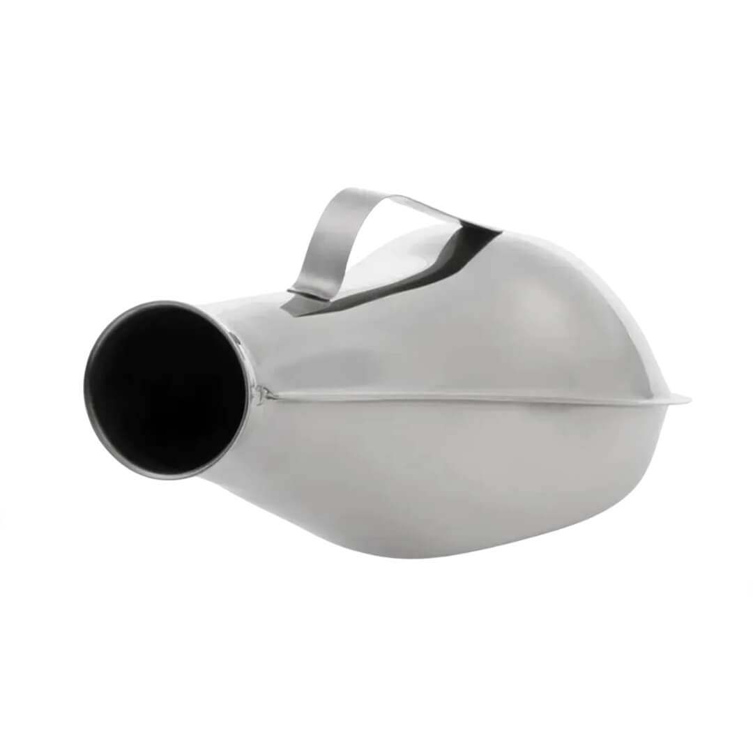 Papagaio (Urinol) em Aço Inox Polido 1L - Fava