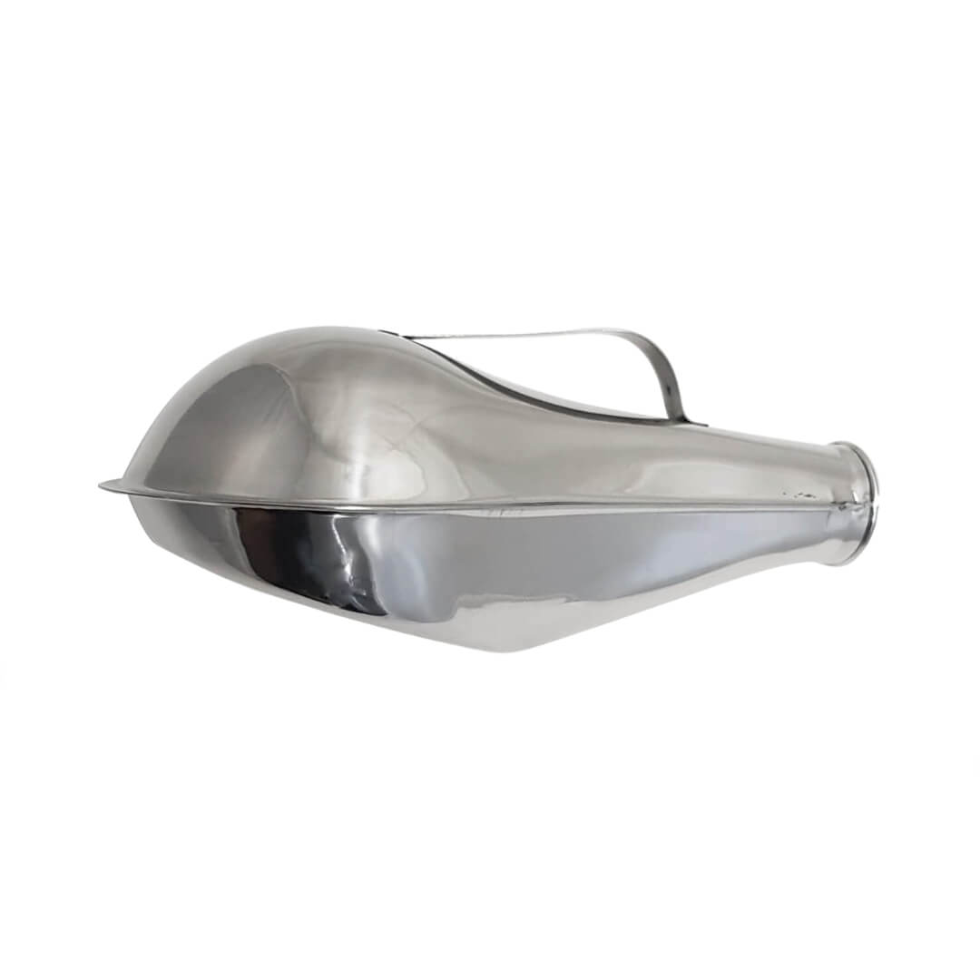 Papagaio (Urinol) em Aço Inox Polido 1L - Fava