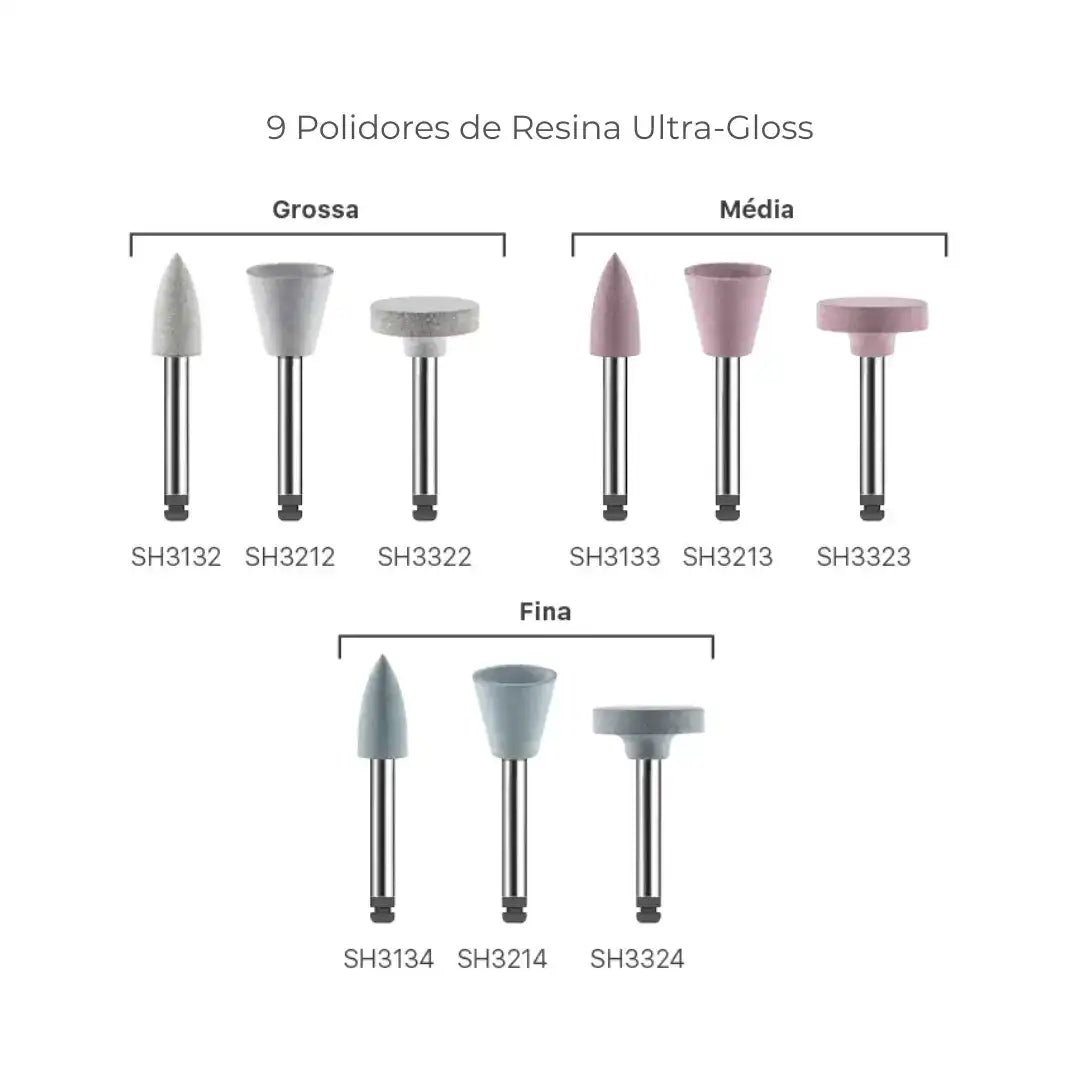 Kit Polidor Resina Completo CA Ultra-Gloss - American
