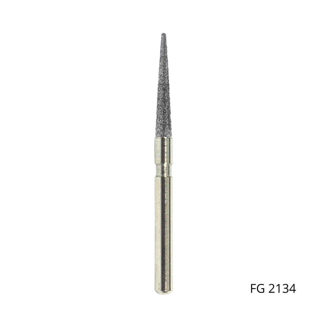 Ponta Diamantada Cônica Extremidade Arredondada FG - Fava