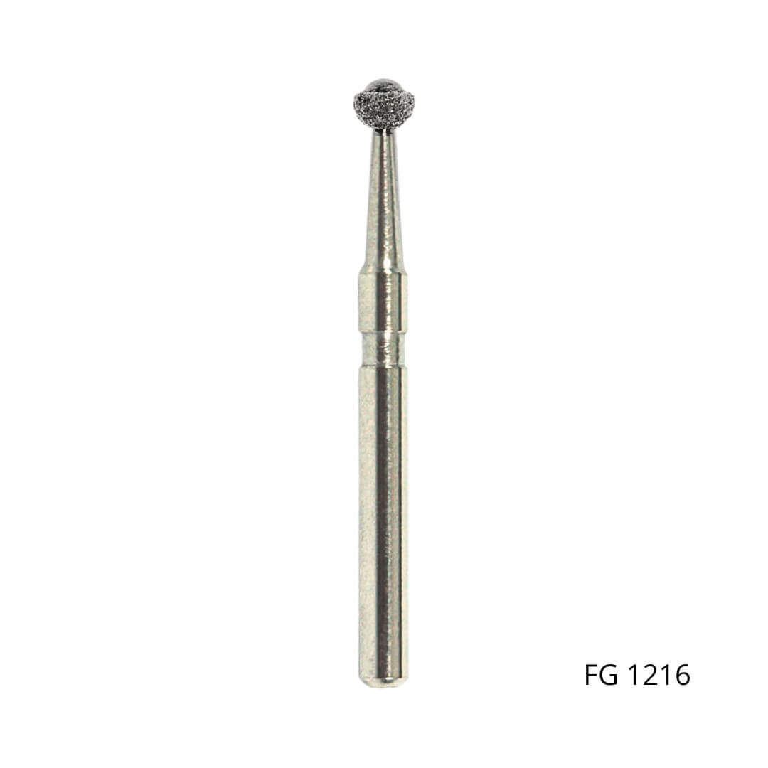 Ponta Diamantada Esférica FG - Fava