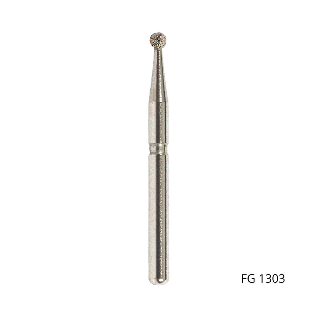 Ponta Diamantada Esférica FG - Fava