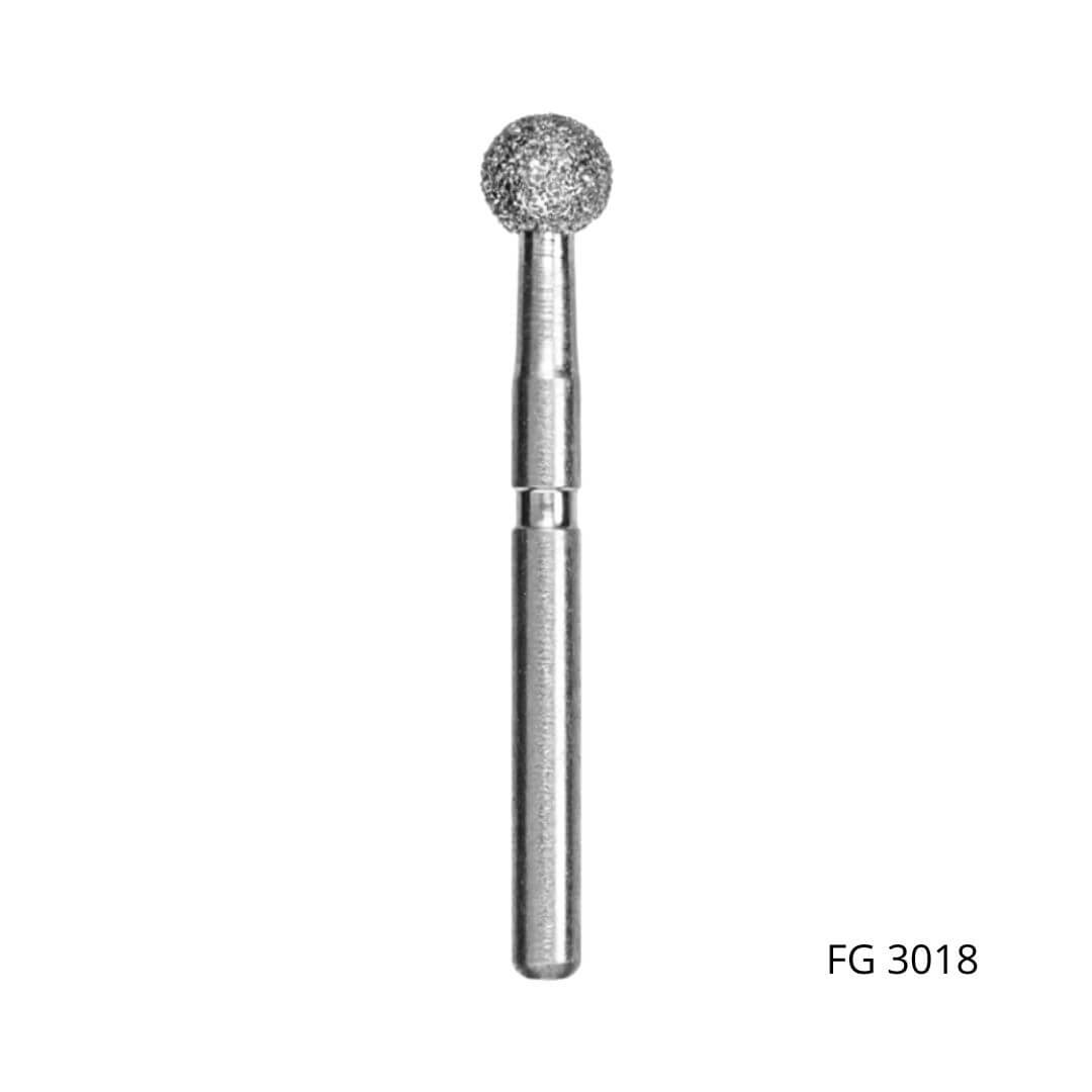 Ponta Diamantada Esférica FG - Fava