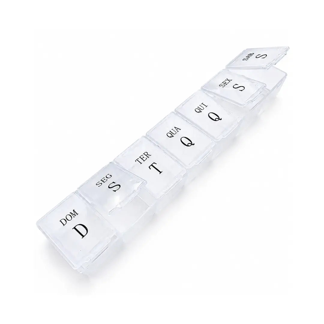 Porta Comprimidos Plástico 7 Dias - Supermedy