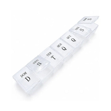 Porta Comprimidos Plástico 7 Dias - Supermedy