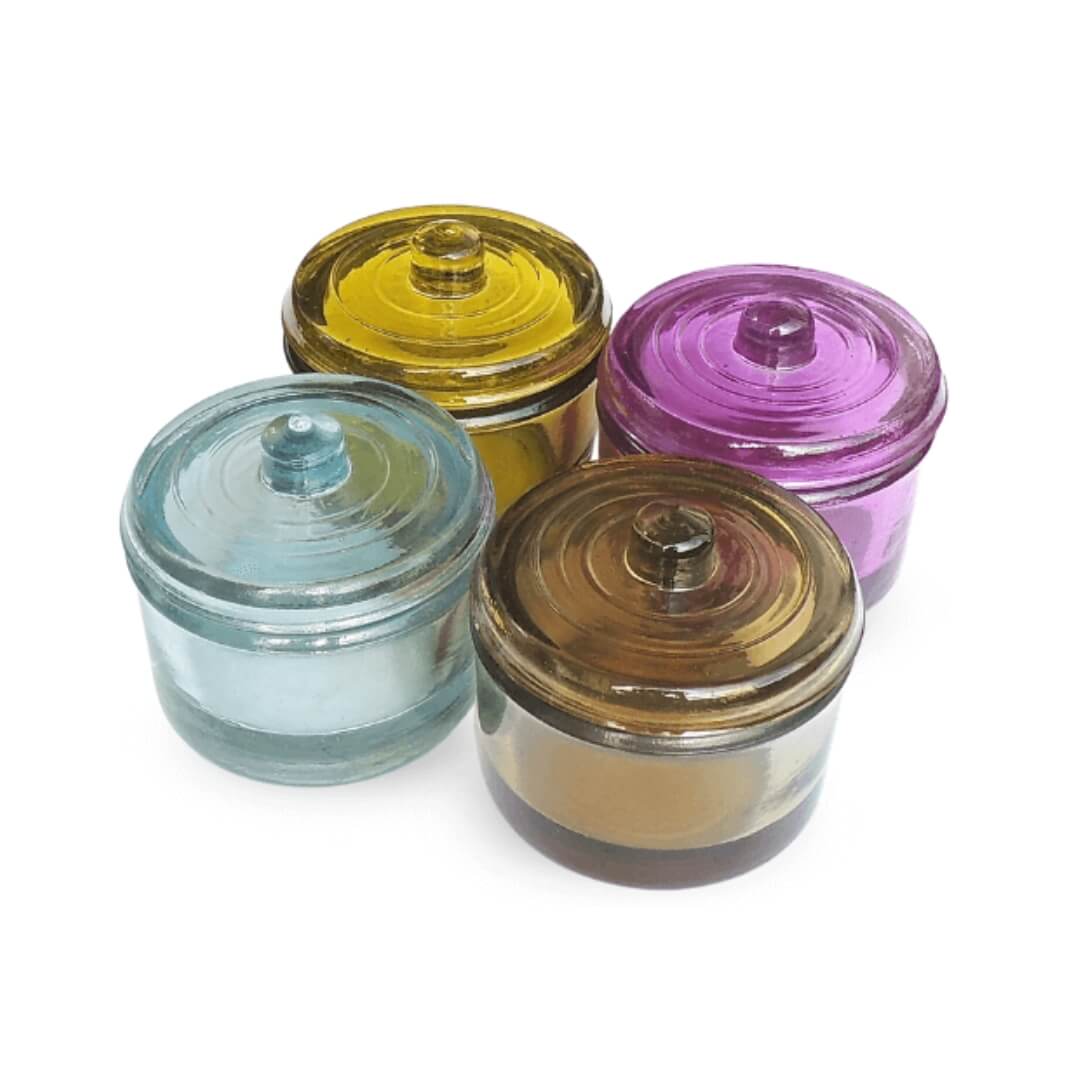 Pote Paladon de Vidro - Art Vidro - Dental Access