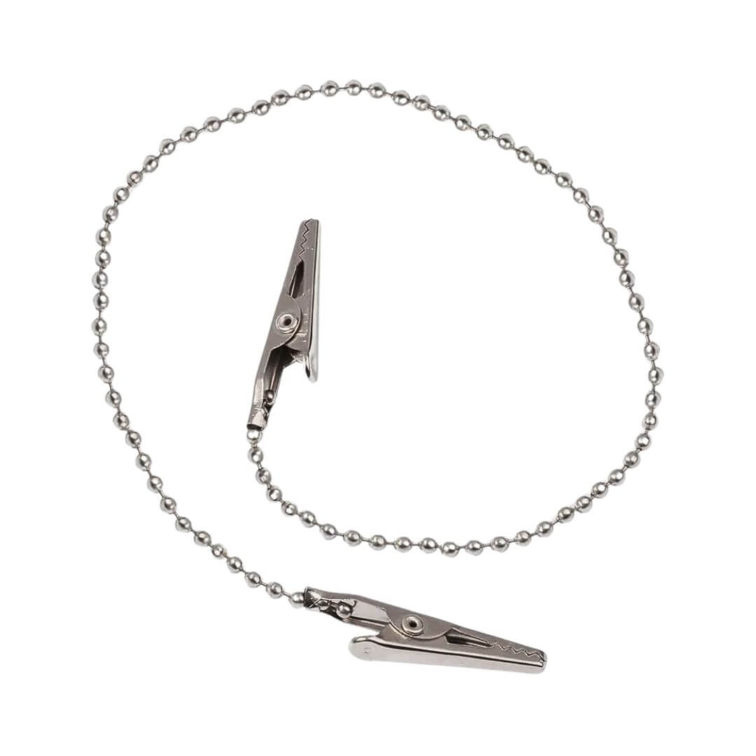 Clips Prendedor de Babador Metal Jacaré - Golgran | Dental Access