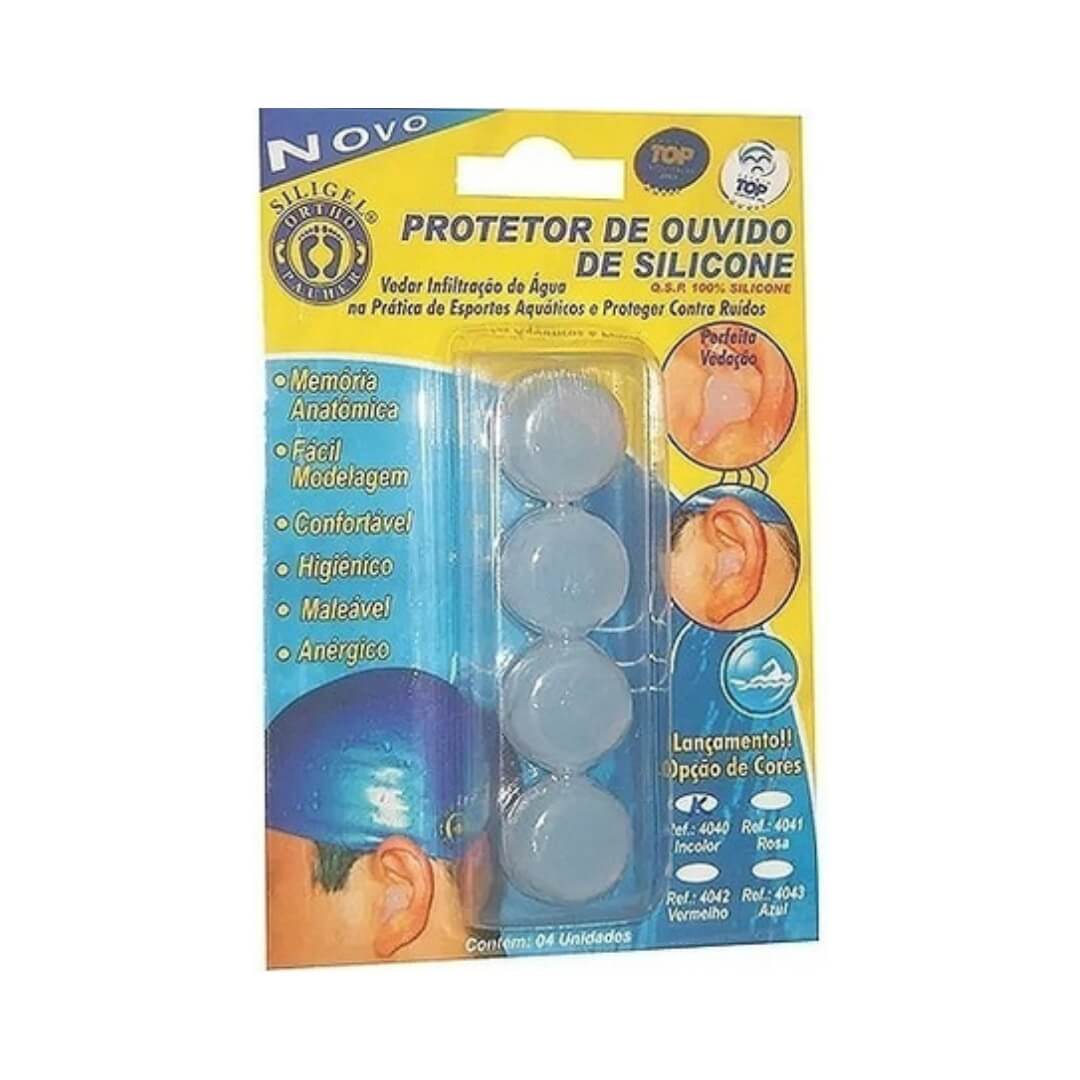 Protetor De Silicone Para Ouvidos 4 Un - Ortho Pauher