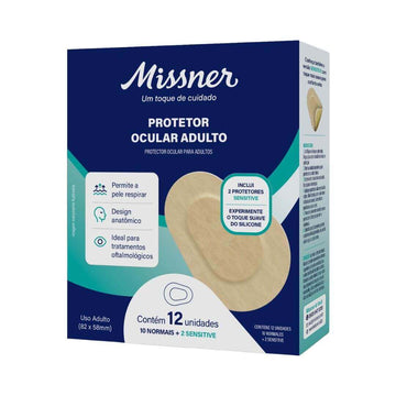 Protetor Ocular Adesivo Acrílico - Missner