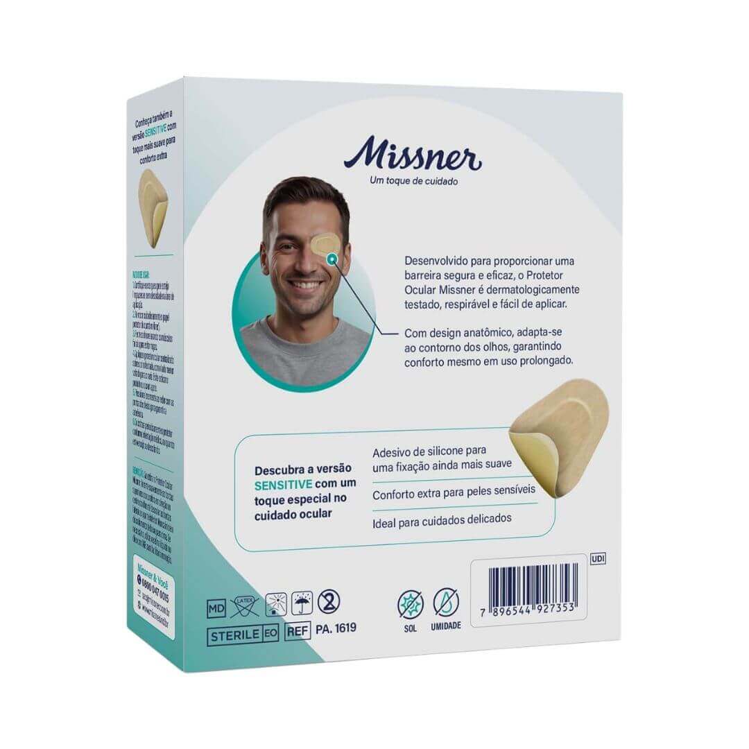 Protetor Ocular Adesivo Acrílico - Missner