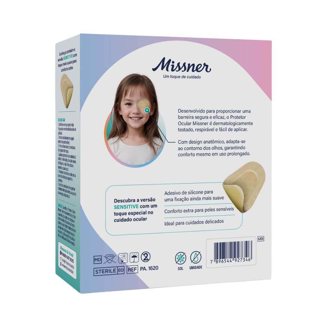 Protetor Ocular Adesivo Acrílico - Missner