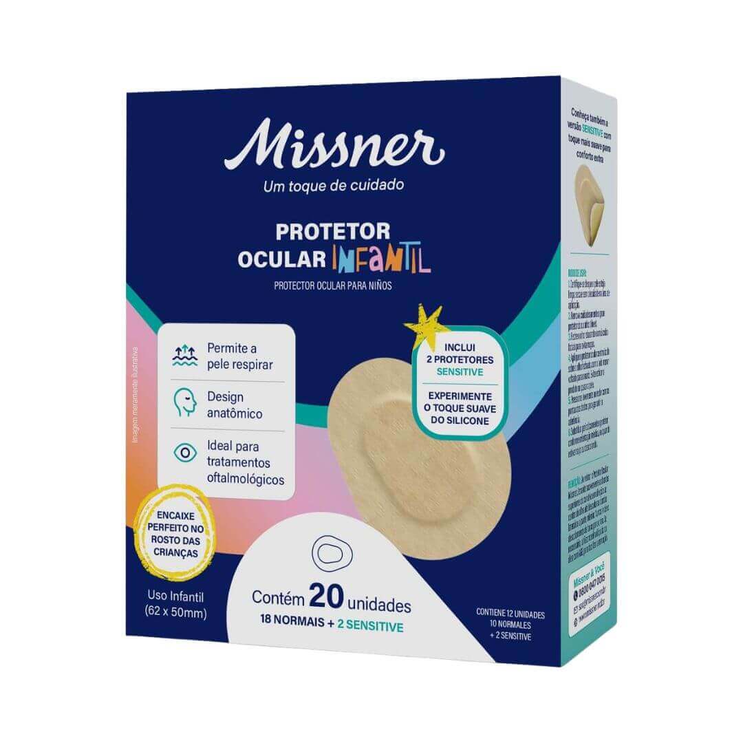 Protetor Ocular Adesivo Acrílico - Missner