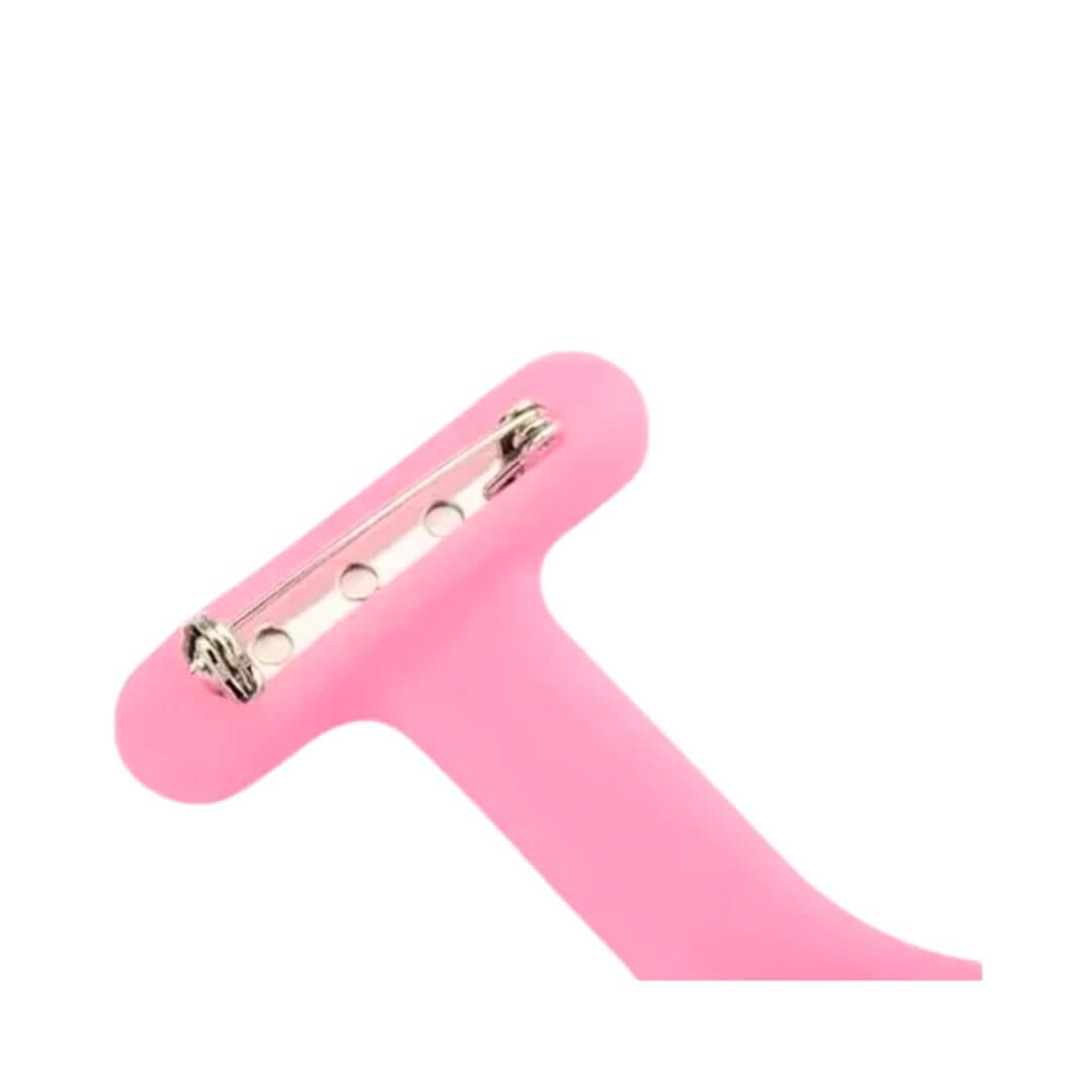 Relógio de Lapela Rosa - Supermedy - Dental Access