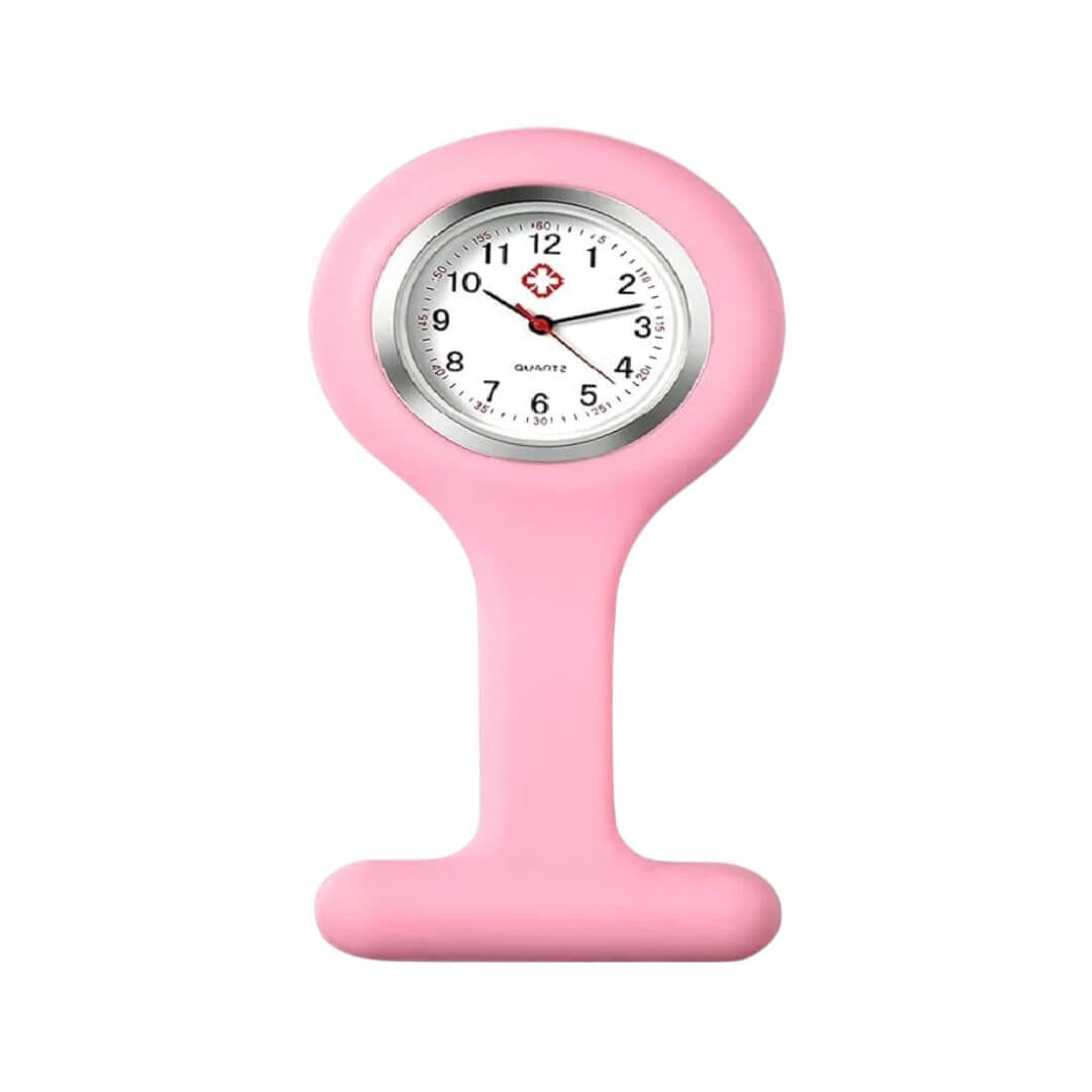 Relógio de Lapela Rosa - Supermedy - Dental Access