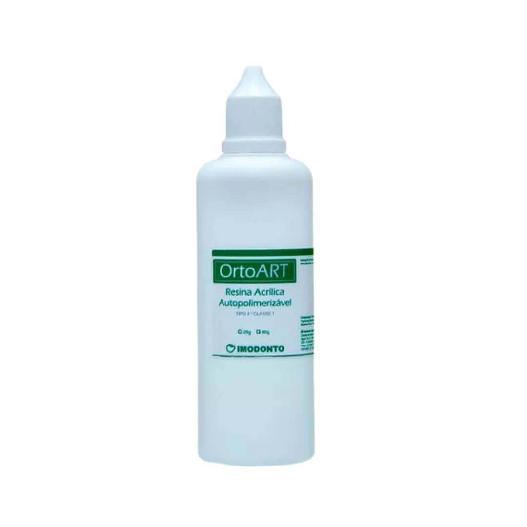 Resina Acrílica Autopolimerizável Pó OrtoArt 80g - Imodonto - Dental Access