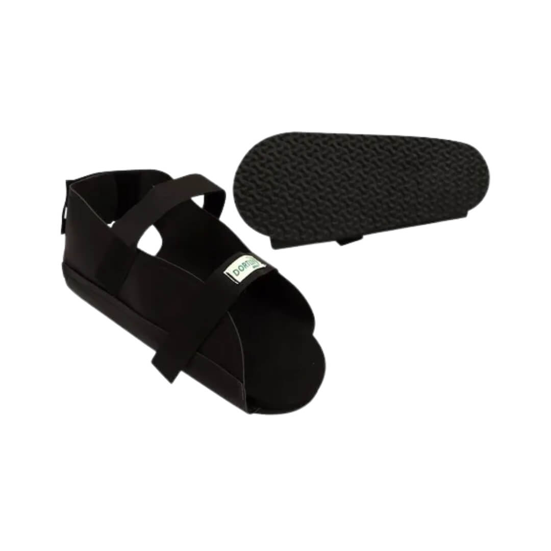 Sandália para Gesso Preta - Dortler