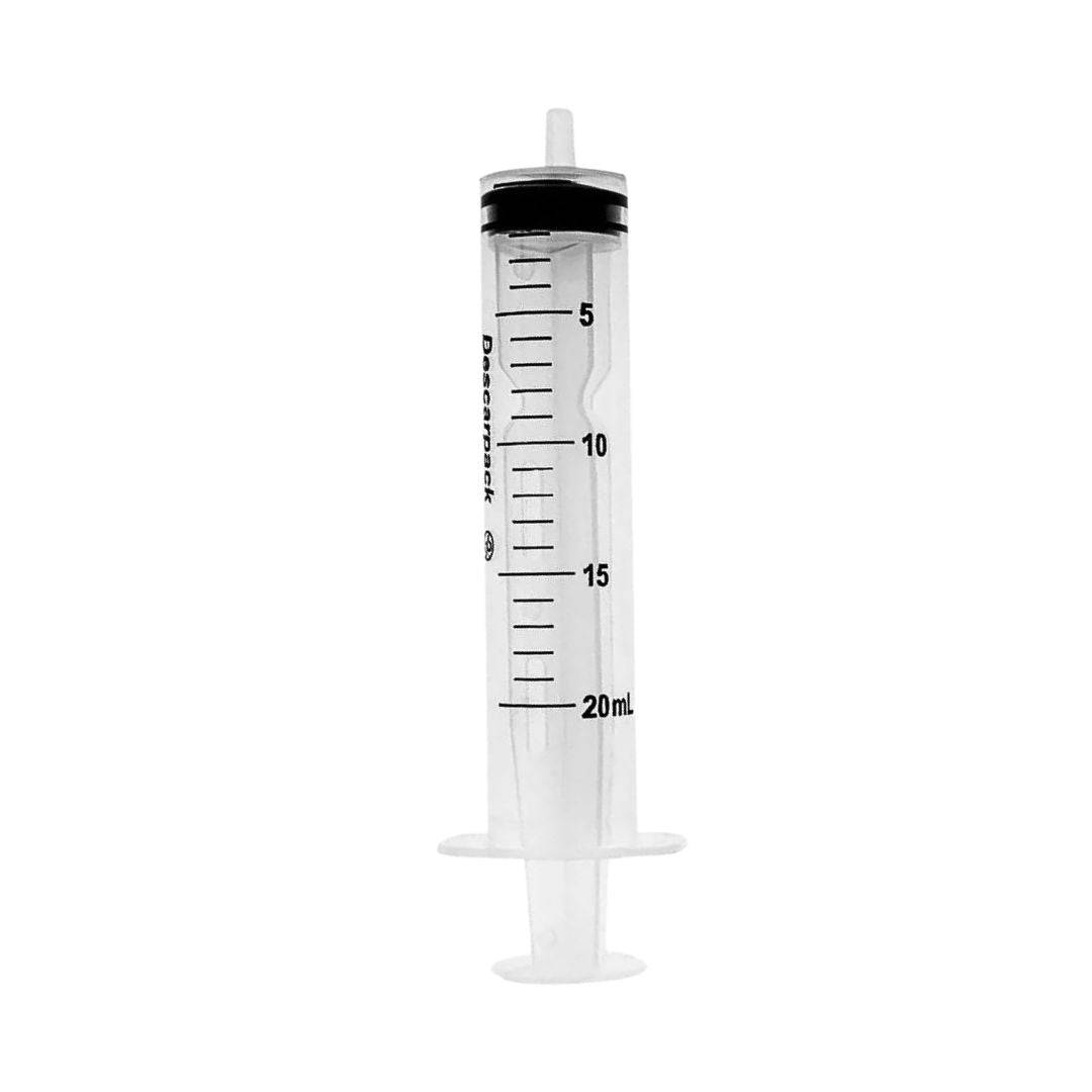 Seringa Descartável Slip sem Agulha 20ml Descarpack - Dental Access