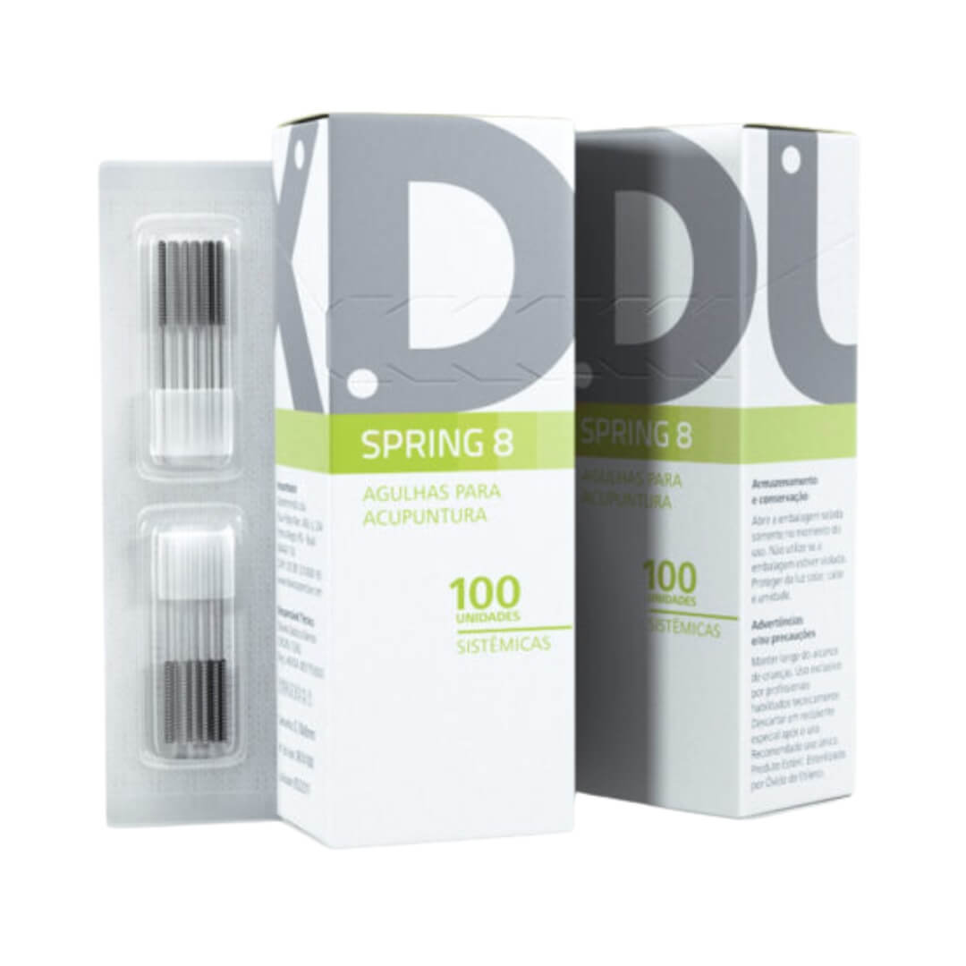 Spring 8 - Agulhas Faciais para Acupuntura - Dux