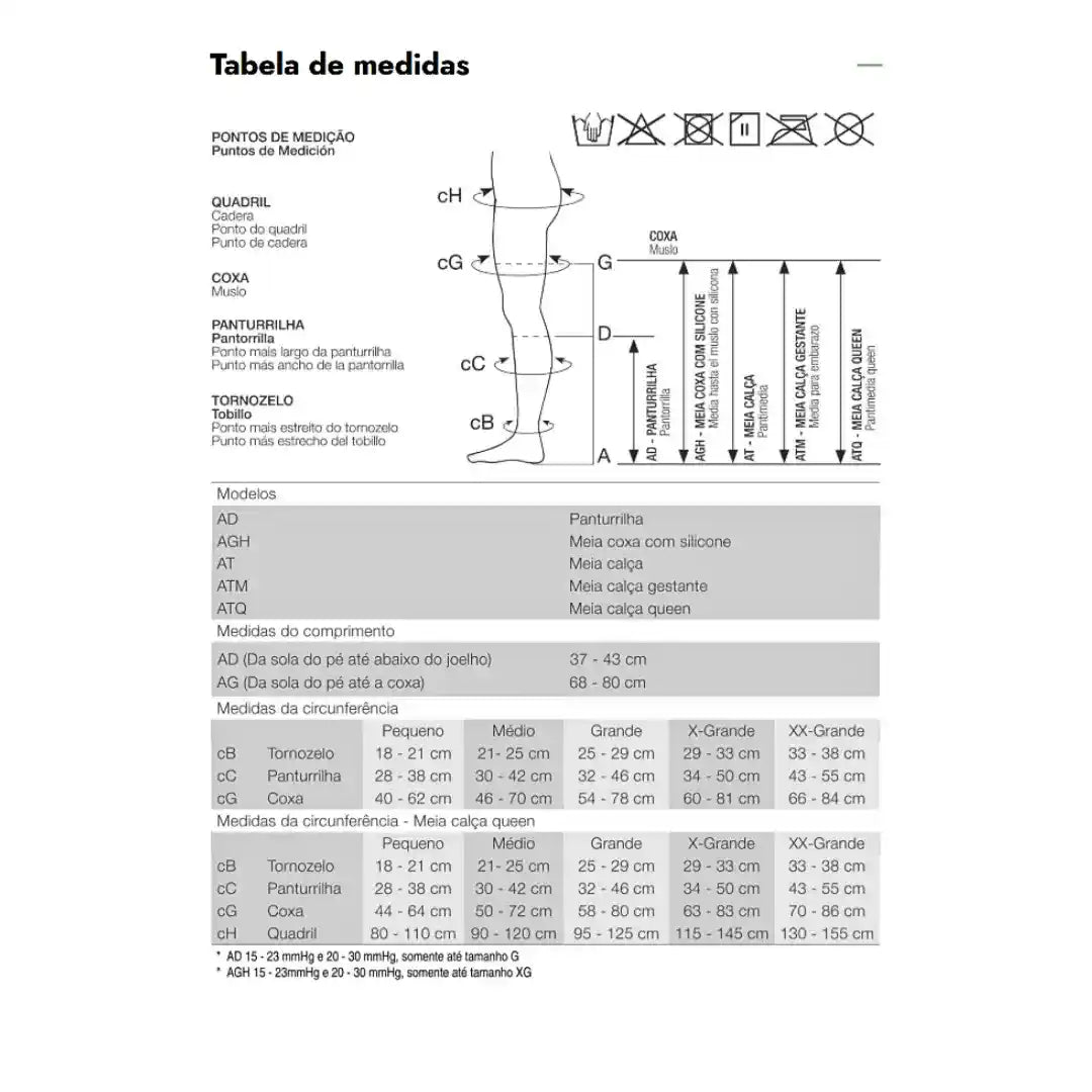 Medias Sahara con punta abierta AT Legline 15-23 mmHg - Venosan