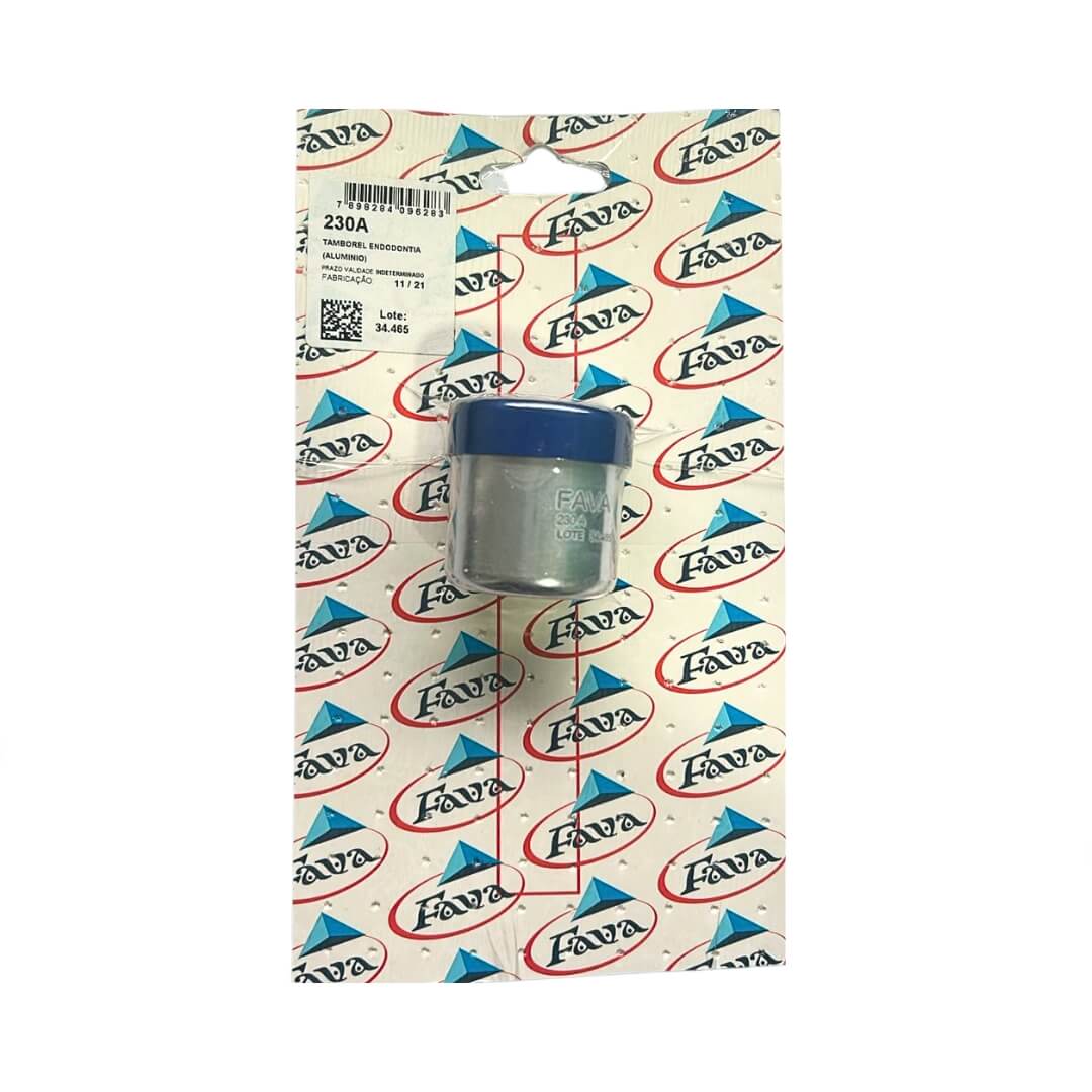 Tamborel de Alumínio para Endodontia - Fava