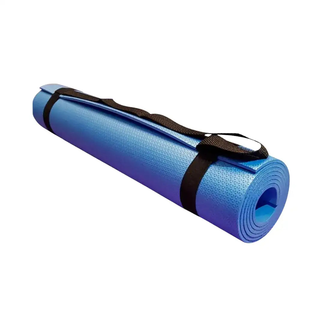 Tapete Yoga Eva Texturizado Azul - Evamax - Dental Access