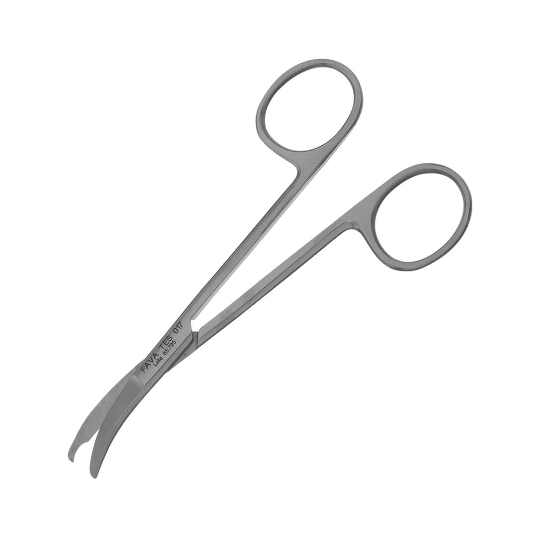 Buck Curved Scissors 11 cm - Fava