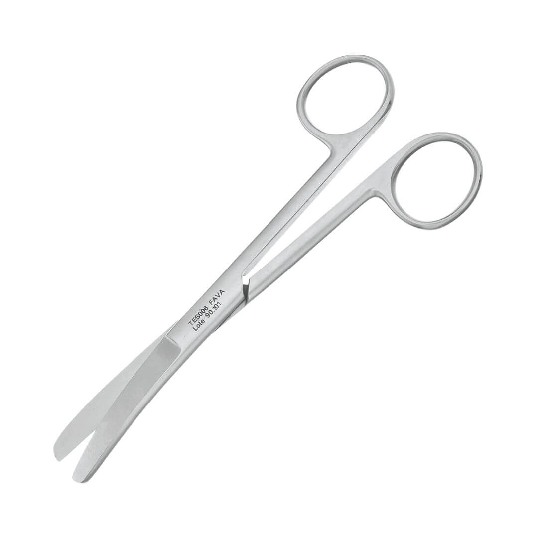 Tesoura Romba-Romba 15m Curva - Fava | Dental Access