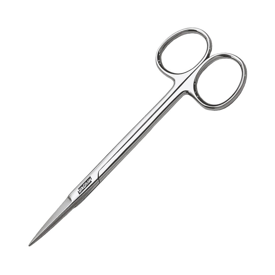 Tesoura Iris 11,5cm Curva - Golgran | Dental Access
