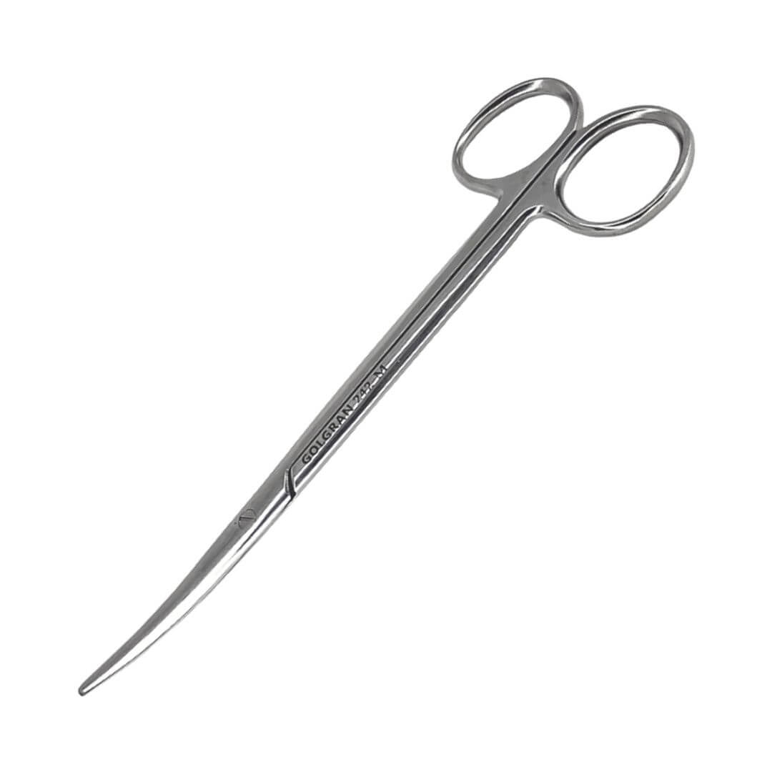Tesoura Metzembaun 12cm Curva - Golgran - Dental Access