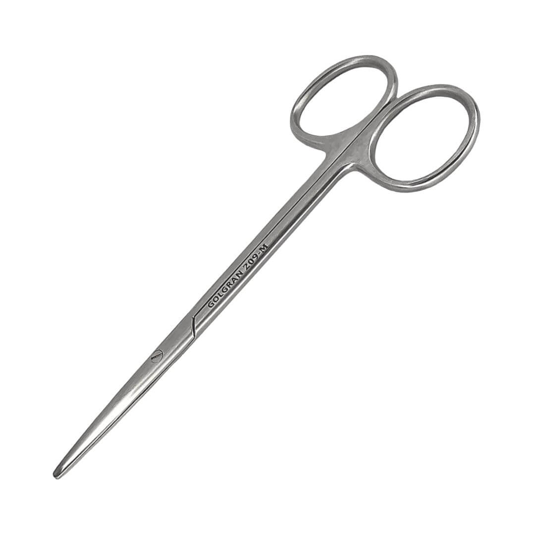 Tesoura Metzembaun 12cm Reta - Golgran - Dental Access
