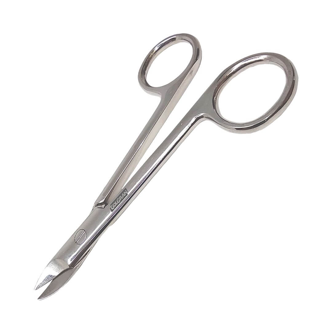 Tesoura Ouro Curva - Golgran | Dental Access