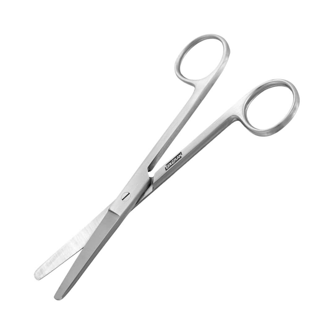 Tesoura Cirúrgica Romba-Romba 15cm Curva - Golgran - Dental Access