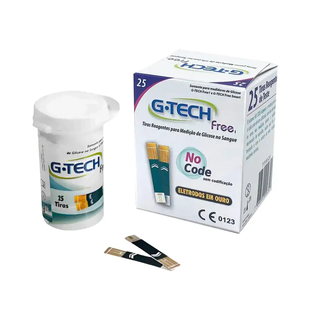 Tiras Reagentes G-TECH Free - Accumed