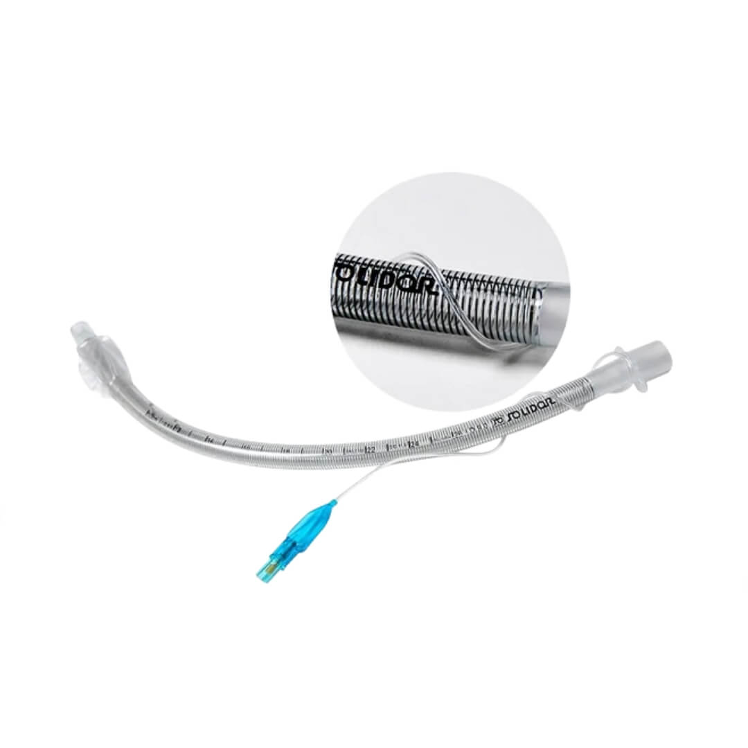 Tubo Endotraqueal Aramado com Balão - Solidor
