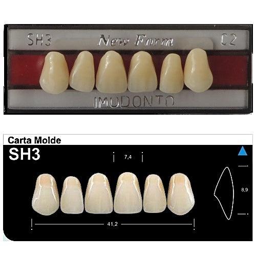 Dente New Form Anterior SH3 Superior - Imodonto