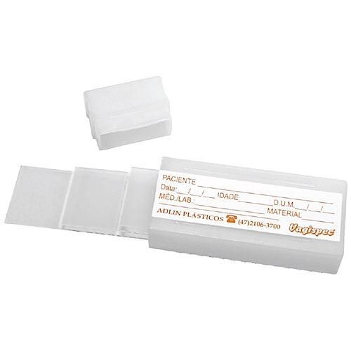 Estojo Porta Lâminas com Etiqueta para 03 Lâminas - Adlin - Dental Access