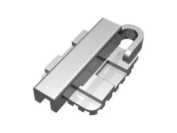 Tubo Simples para Colagem com Gancho com 10 Unidades - Uniden - Dental Access