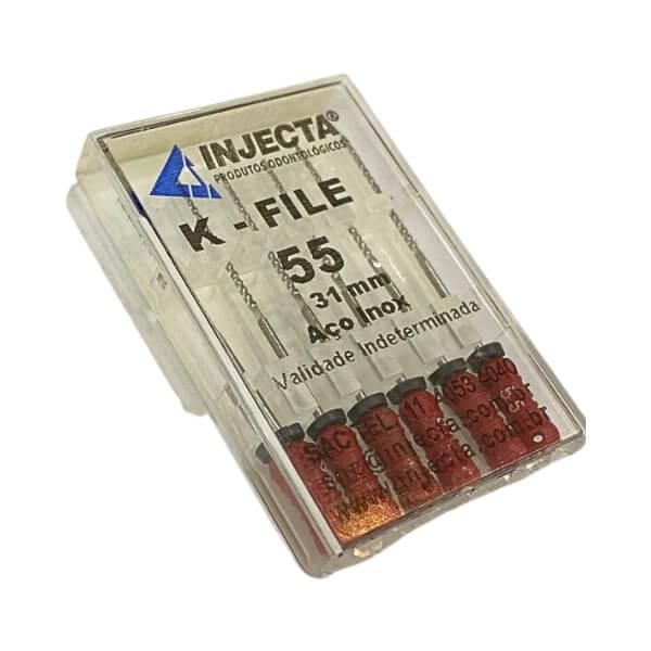Lima K-File 31mm 2ª Série - Injecta - Dental Access