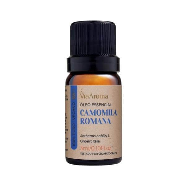 Óleo Essencial Camomila Romana 3ml - Via Aroma