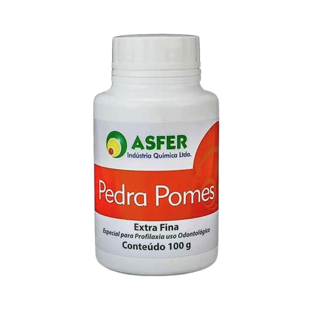 Pedra Pomes Extra Fina 100g - Asfer - Dental Access