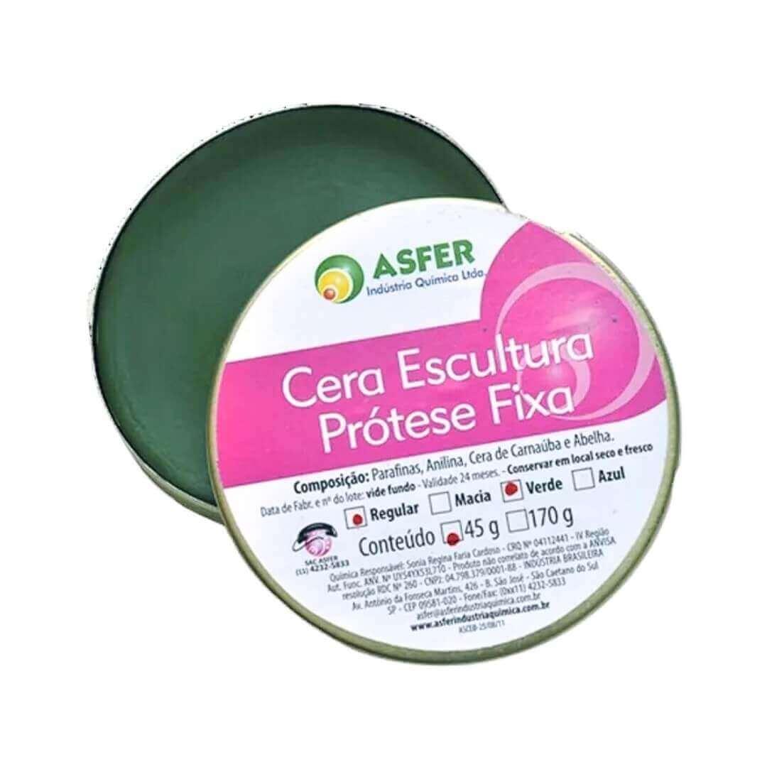 Cera Regular para Escultura De Prótese Fixa 45g - Asfer - Dental Access