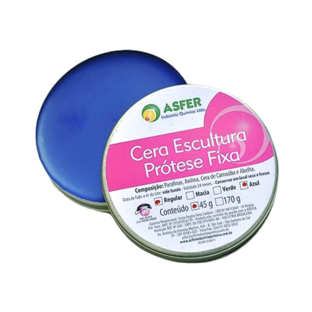 Cera Regular para Escultura De Prótese Fixa 45g - Asfer - Dental Access