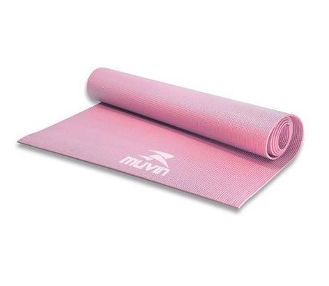Tapete para Yoga em PVC Rosa - Muvin - Dental Access