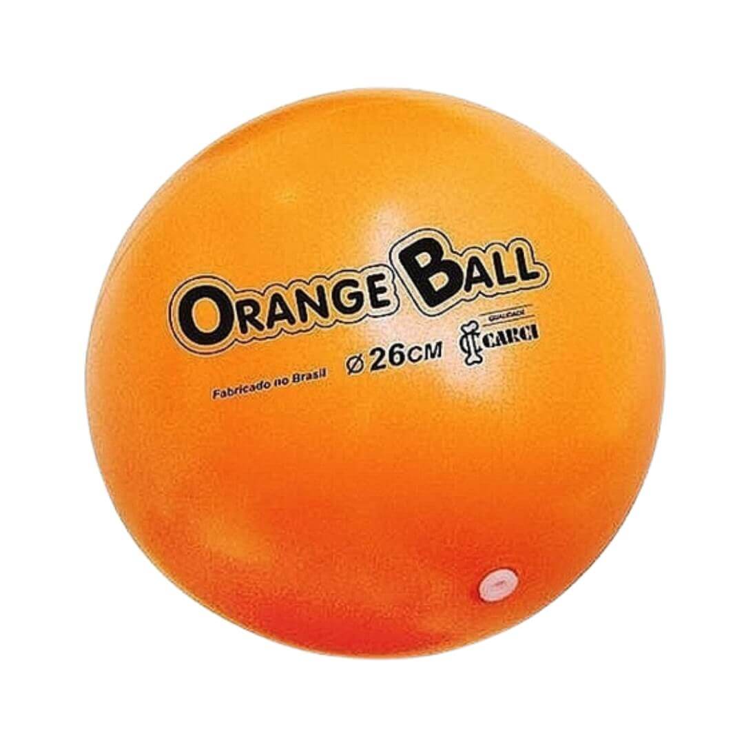 Bola Para Exercícios 26cm Orange Ball - Carci - Dental Access